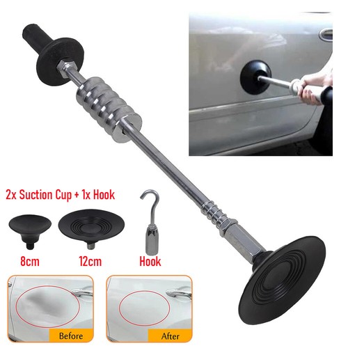 Car body dent puller - dent, suction