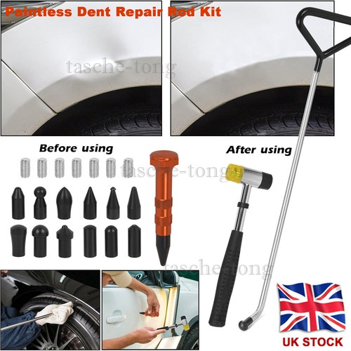Paintless dent repair - repair, rod