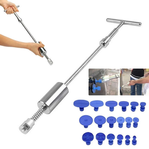 Car paintless dent removal kit - removal,