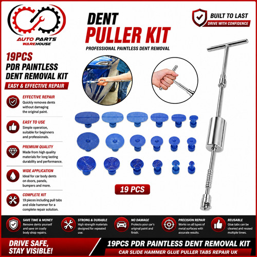 19pcs pdr paintless dent - 19pcs,
